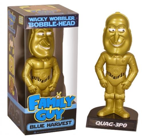 Family Guy Blue Harvest Quag-3PO Bobble Head Knocker by FUNKO