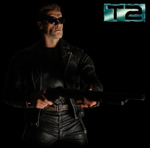 Terminator 2 Series 1 Arnie In Jacket Figure by NECA.