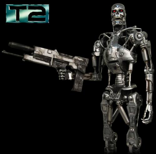 Terminator 2 Series 1 Endoskeleton Figure by NECA.