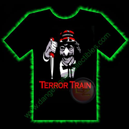 Terror Train Horror T-Shirt by Fright Rags - EXTRA LARGE
