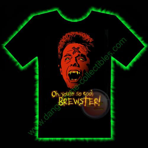 Brewster Horror T-Shirt by Fright Rags - LARGE