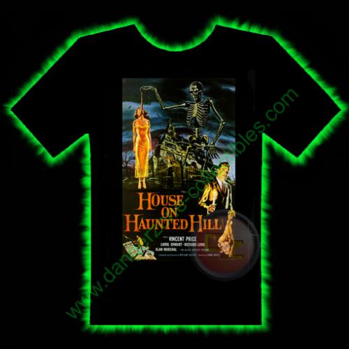 House On Haunted Hill Horror T-Shirt by Fright Rags - SMALL