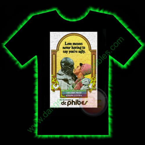 Dr Phibes Horror T-Shirt by Fright Rags - MEDIUM