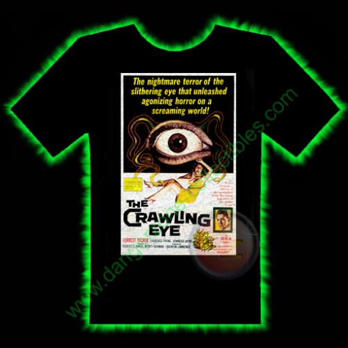 The Crawling Eye Horror T-Shirt by Fright Rags - MEDIUM