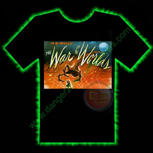 War Of The Worlds Horror T-Shirt by Fright Rags - MEDIUM