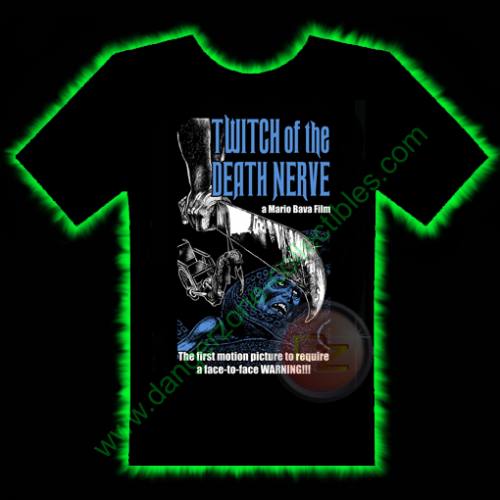 Twitch Of The Death Nerve Horror T-Shirt by Fright Rags - LARGE