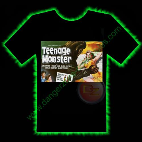 Teenage Monster Horror T-Shirt by Fright Rags - LARGE