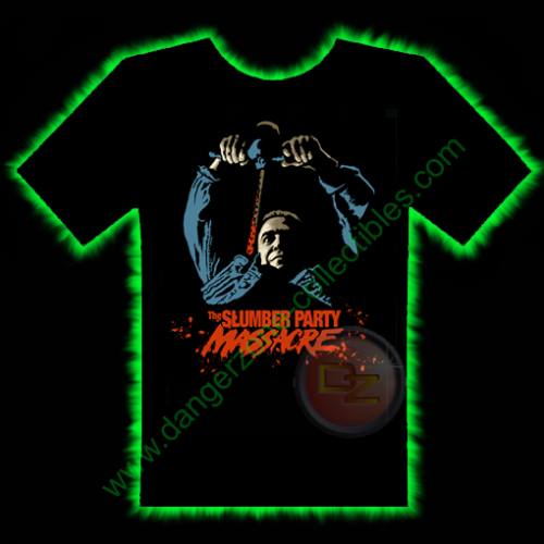 Slumber Party Massacre Horror T-Shirt by Fright Rags - EXTRA LARGE