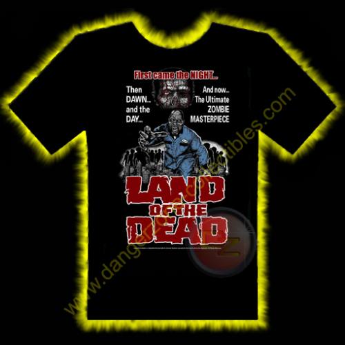 Land Of The Dead Horror T-Shirt by Rotten Cotton - LARGE