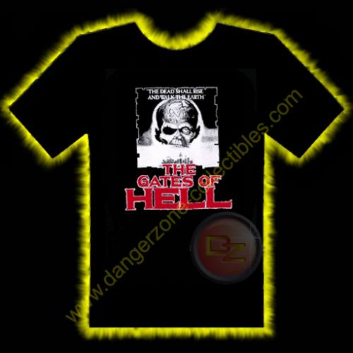 Gates Of Hell Horror T-Shirt by Rotten Cotton - LARGE