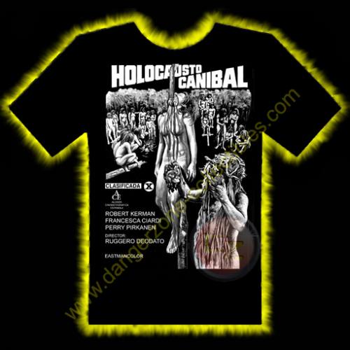 Cannibal Holocaust #1 Horror T-Shirt by Rotten Cotton - EXTRA LARGE.