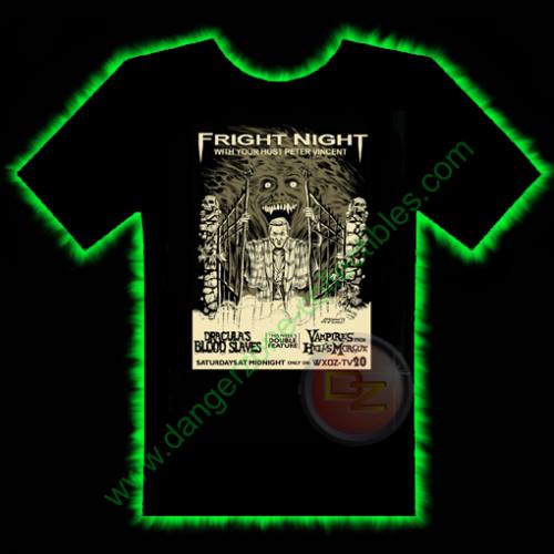 Fright Night Horror T-Shirt by Fright Rags - SMALL