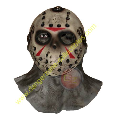 Rubie's Mens Deluxe Friday the 13th Part 7 The New Blood Jason Voorhees  Costume Mask - Size 