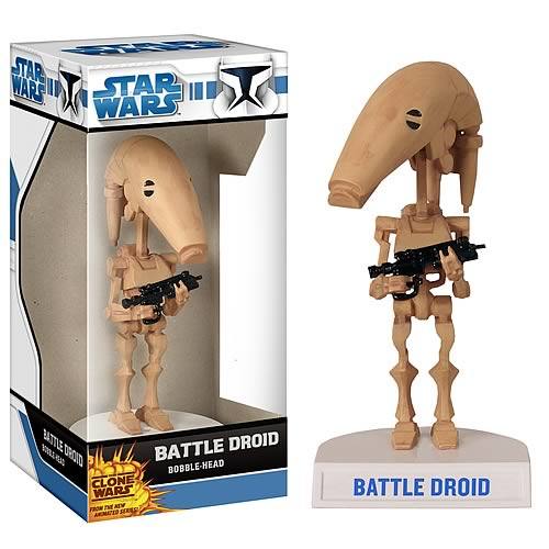 Star Wars Battle Droid Bobble Head Knocker by FUNKO