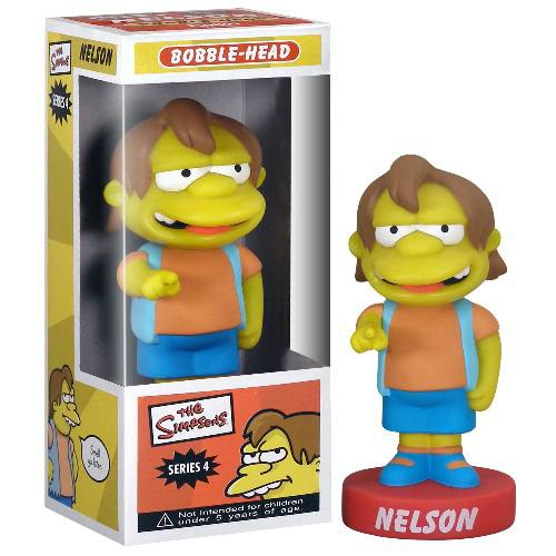 The Simpsons Nelson Muntz Bobble Head Knocker by FUNKO
