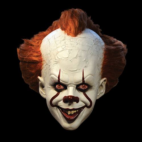 IT Pennywise Deluxe Edition Full Overhead Mask by Trick Or Treat Studios