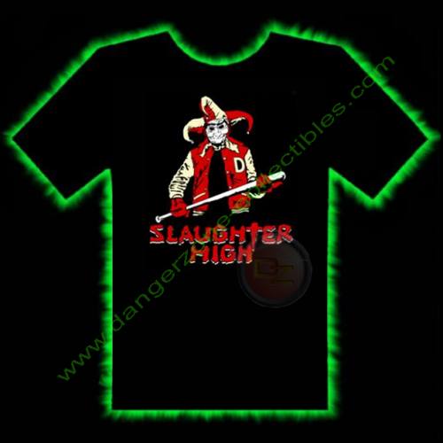 Slaughter High Horror T-Shirt by Fright Rags - EXTRA LARGE