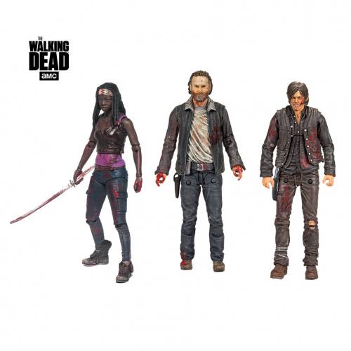 The Walking Dead TV Series Heroes Deluxe Box Set by McFarlane.