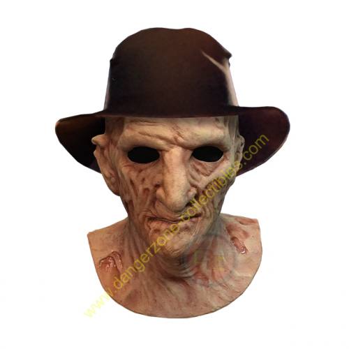 A Nightmare On Elm Street 2 Freddy Krueger Full Overhead Mask & Hat by Trick Or Treat Studios