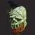 Brain Eater Full Overhead Mask by Trick Or Treat Studios